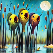 Fish trio